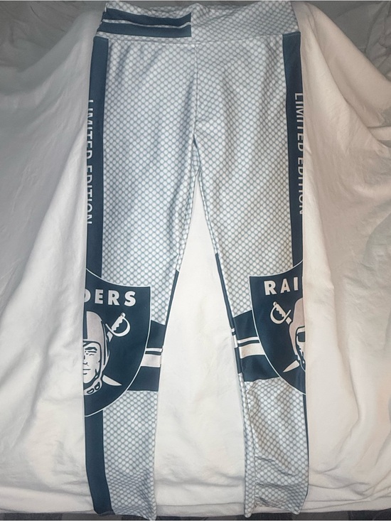 None Pants - Limited Edition Light Gray & Dark Gray Raiders Leggings